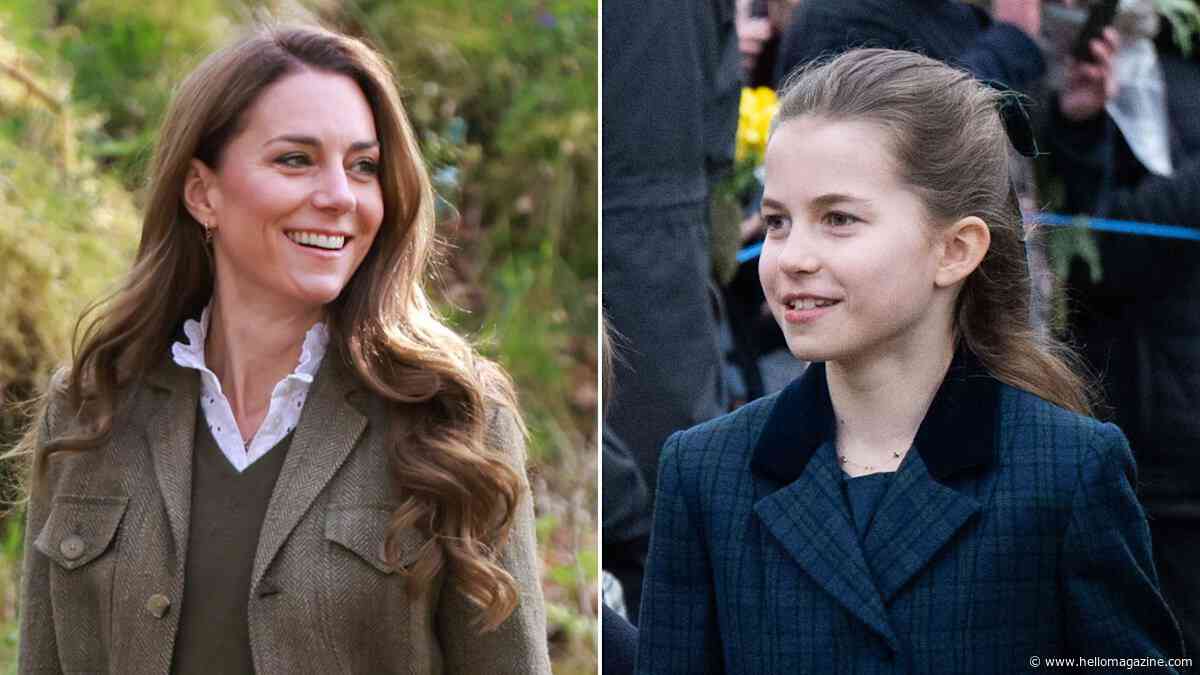 Princess Kate just broke her own tradition with new Princess Charlotte portrait