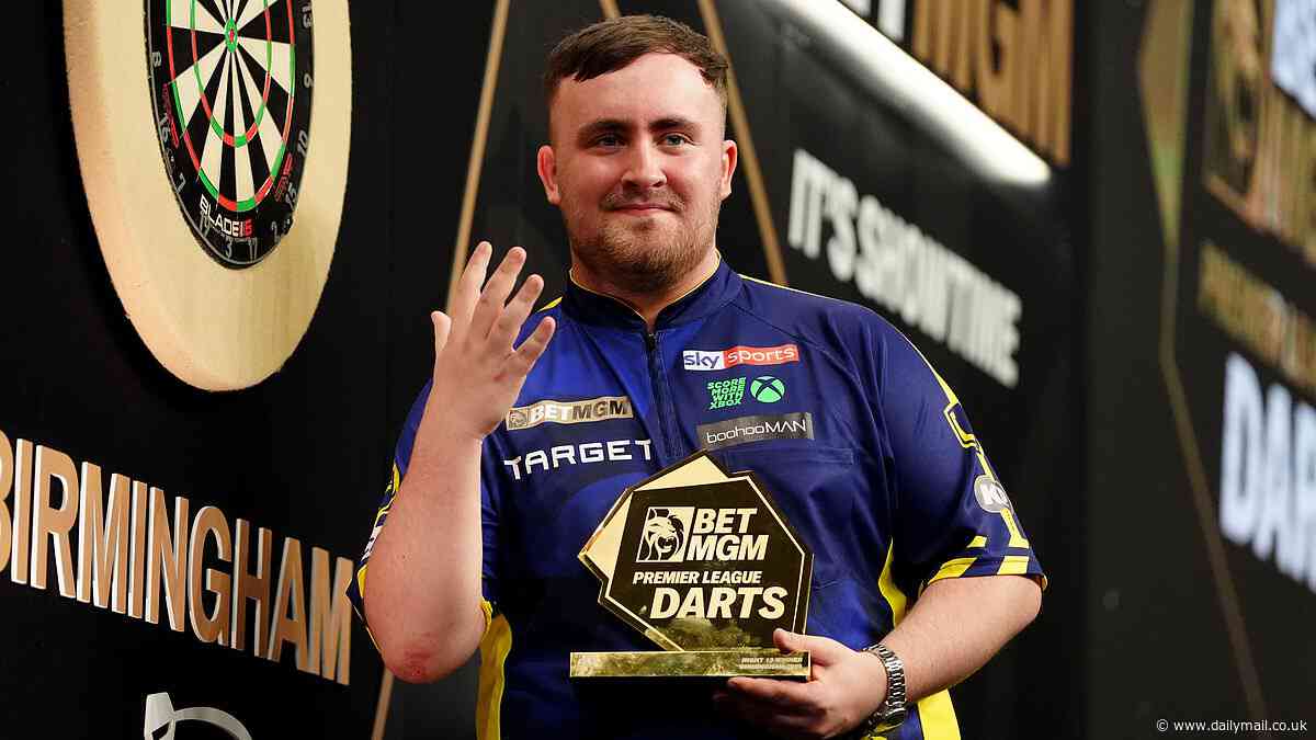 Are you watching, Ruben Amorim? Darts sensation and Man United super-fan Luke Littler shows he can do it all as he scores penalty for Sunday league team
