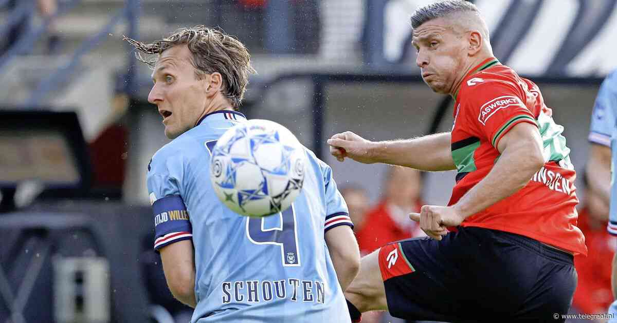 Willem II-captain Erik Schouten haalt uit naar NEC-coach Rogier Meijer: ’Een heel zielig ventje’