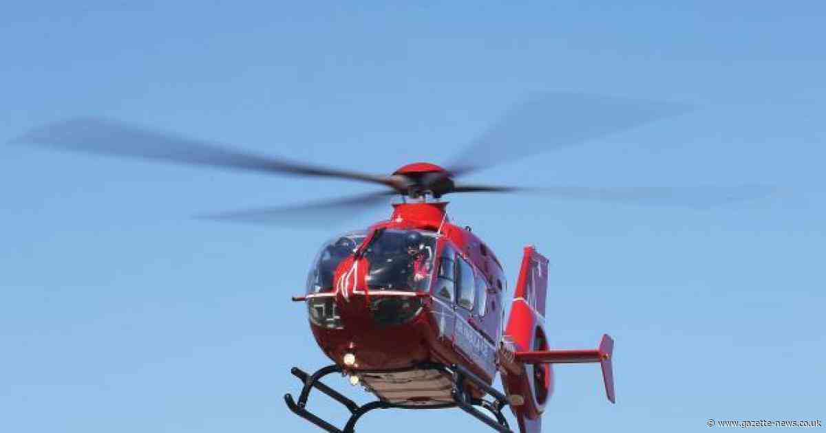 Man airlifted to hospital after medical emergency at Old Heath Recreation Ground