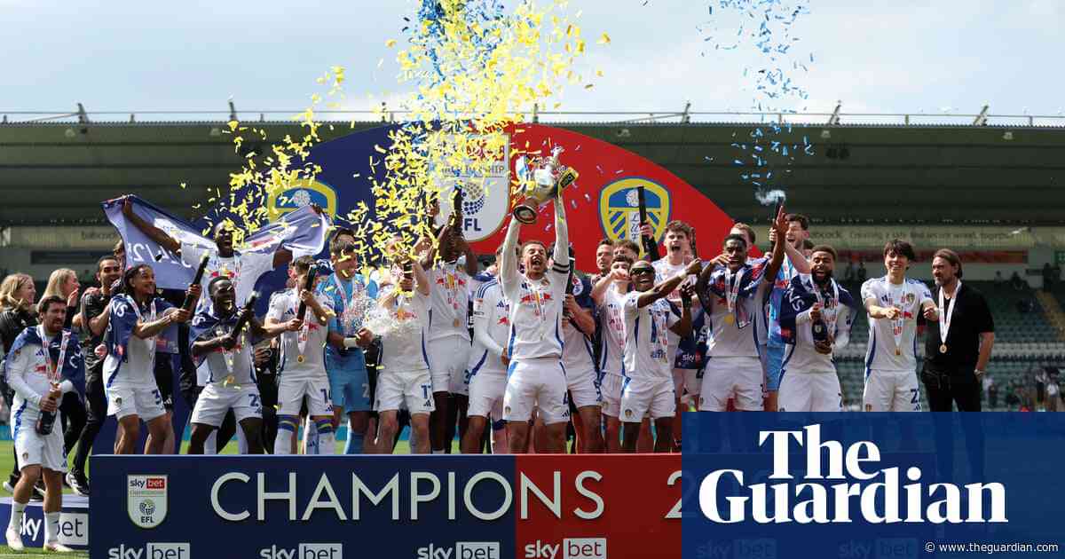 Championship final day: Farke proud of champions Leeds but Luton face ‘painful’ relegation