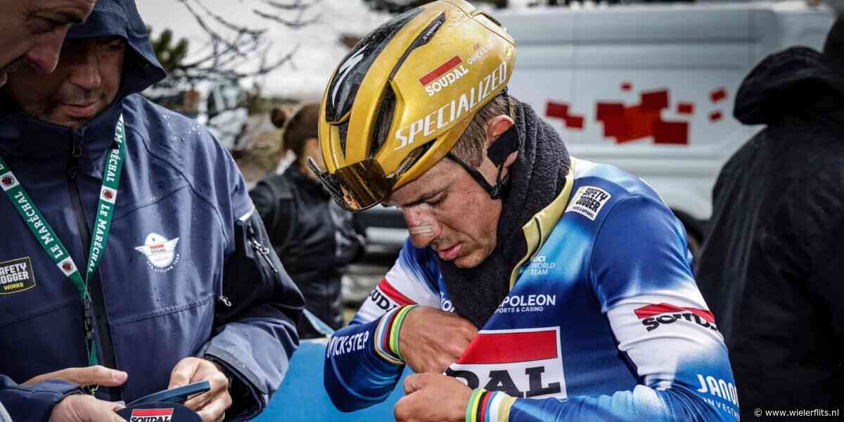Soudal Quick-Step schrikt niet van tijdsverlies Remco Evenepoel: “Dit was wel ingecalculeerd”