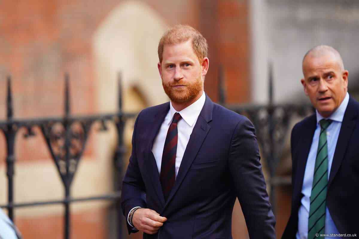 Harry ‘calling court loss a stitch-up is offensive’, ex-protection officer says