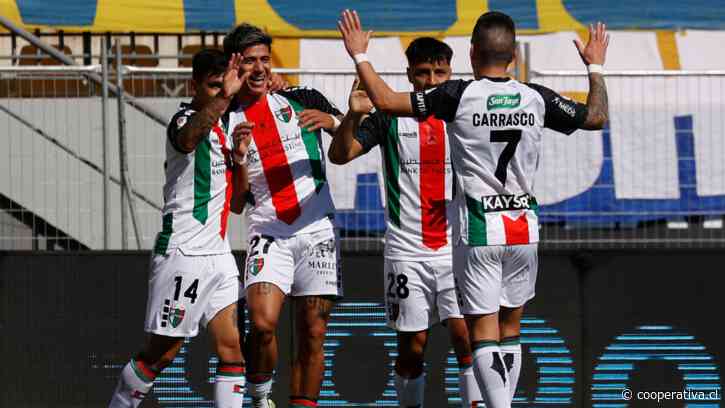 Palestino celebró ante el complicado Everton y sigue firme en la pelea por el liderato