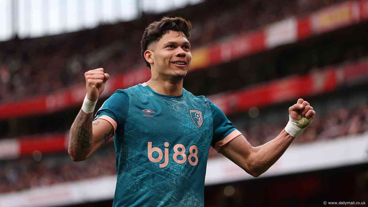 Arsenal fans FUME as Bournemouth's winning goal at the Emirates is allowed to stand after lengthy VAR review