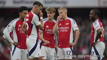 Arsenal let ANOTHER lead slip in demoralising 2-1 defeat by Bournemouth ahead of huge PSG clash, with Gunners falling flat on their faces despite Mikel Arteta naming almost full strength side