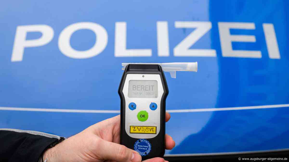 Polizei erwischt in Karlshuld einen betrunkenen Autofahrer