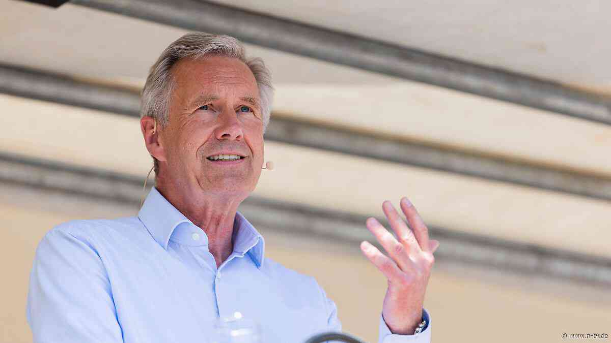 "Erstarken ist keine Übung": Wulff sieht in AfD den "Ernstfall für unser Land"