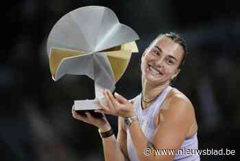 Aryna Sabalenka rekent in finale af met Coco Cauff en wint WTA-toernooi Madrid voor derde keer in carrière