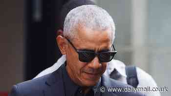 Barack Obama surprisingly imitates wife Michelle's latest quirk in yet another dinner without her