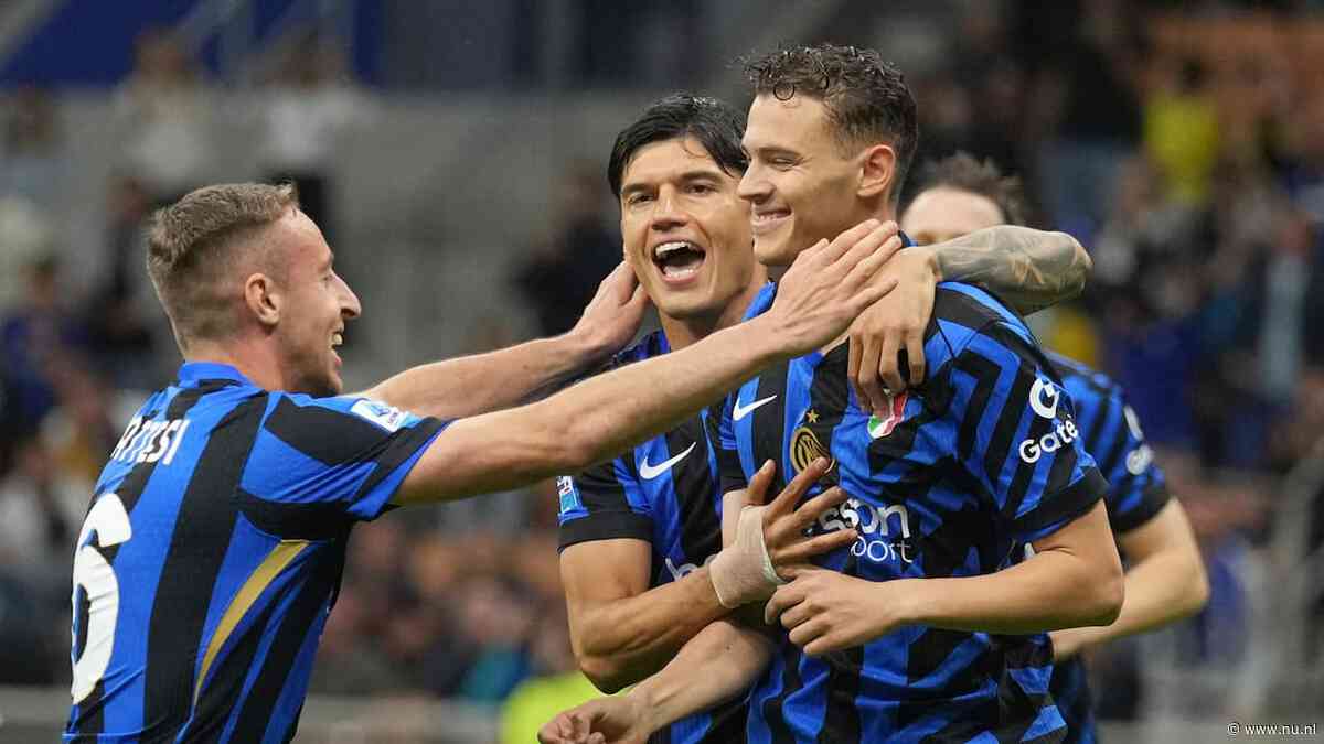 Inter blijft door nipte zege op Verona in titelrace, koploper Napoli ook foutloos