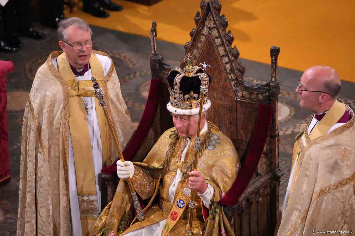 Coronation artwork commissioned by King seen for the first time