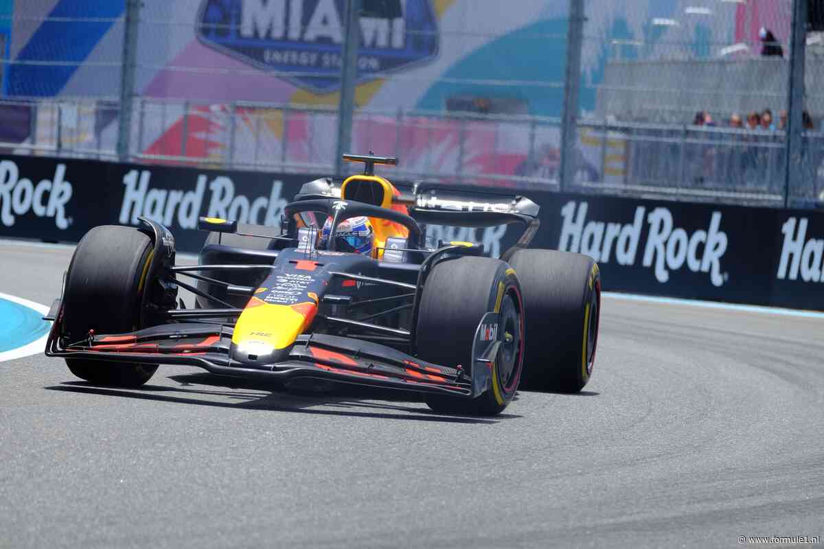 Kwalificatie GP Miami: Ontketende Verstappen snelt naar derde pole dit jaar