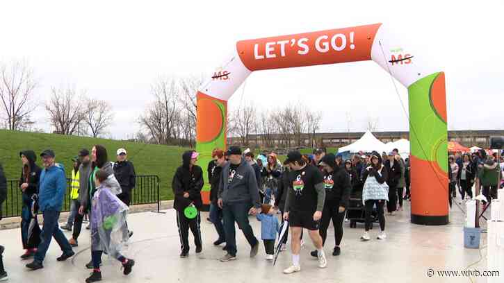 Hundreds turn out for Walk MS event at Outer Harbor