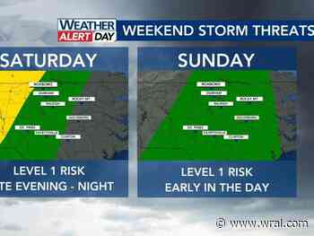Weather Alert Day: Dry Storms possible Saturday night and into the morning