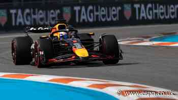 Verstappen on pole ahead of Norris in Miami