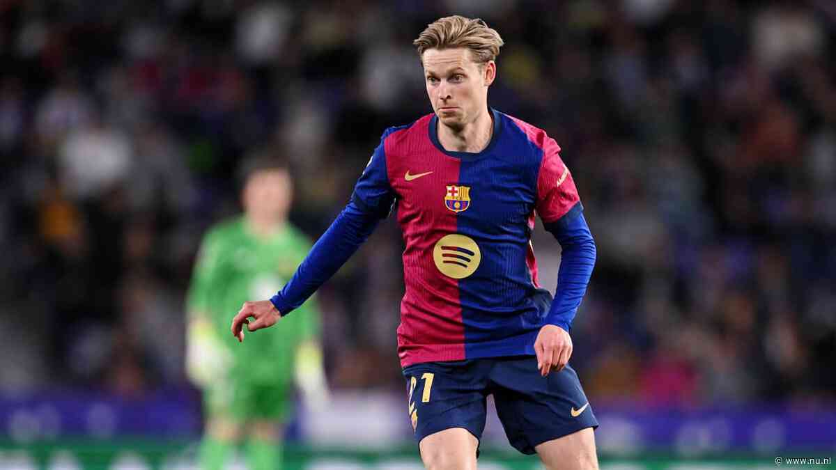 Barcelona wint na invalbeurt De Jong bij Valladolid en is stap dichter bij titel