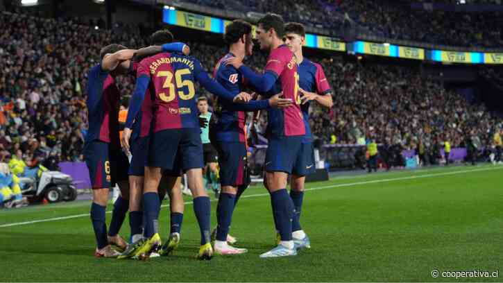 Barcelona lo dio vuelta ante Real Valladolid y dio otro paso rumbo al título en España