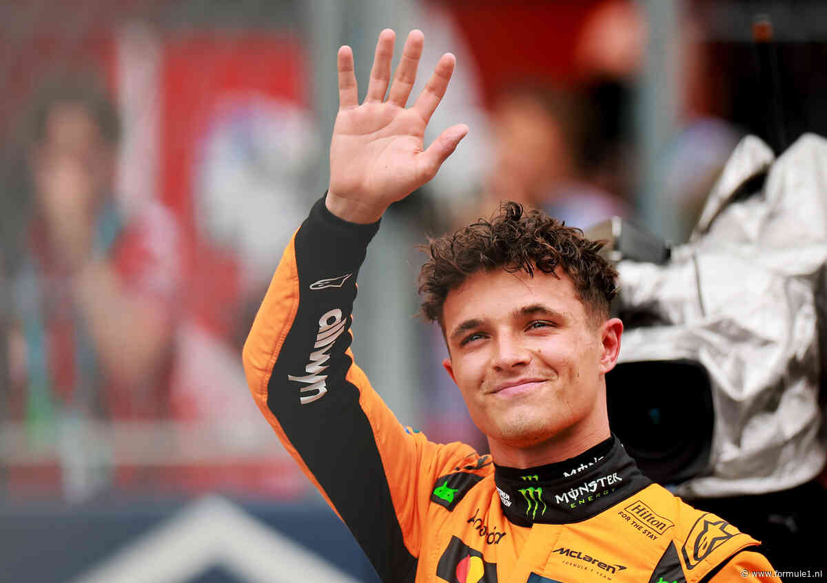 Norris start achter polesitter Verstappen: ‘Klaar om bij bocht 1 aan te vallen’