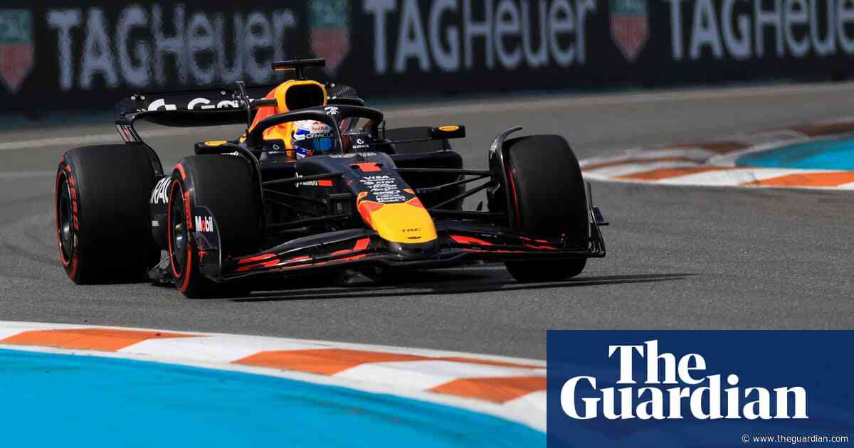 Verstappen powers to pole at Miami Grand Prix with Norris in second