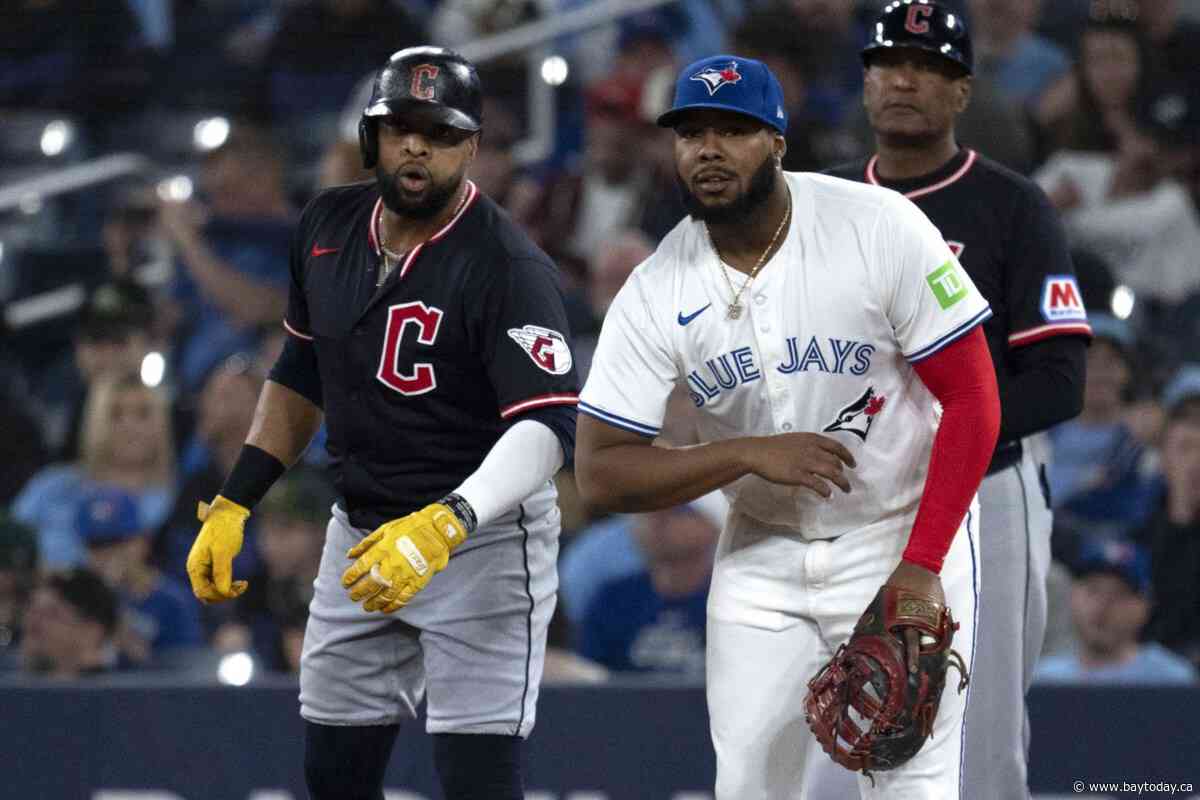 Schneemann's first career grand slam earns Guardians 5-3 win over Blue Jays