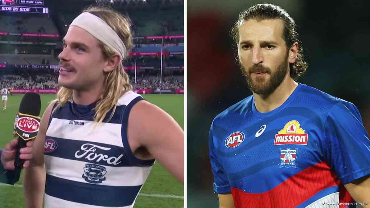 ‘Less people to flip the bird to’: Dogs skipper returns serve to Cat’s cheeky live TV dig at former club