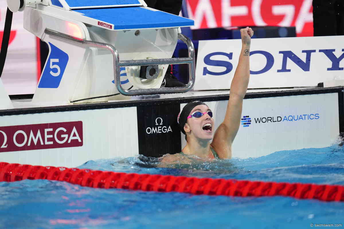 Regan Smith Takes Over 100 Back World Lead from McKeown with a 57.46 Pro Swim Series Record