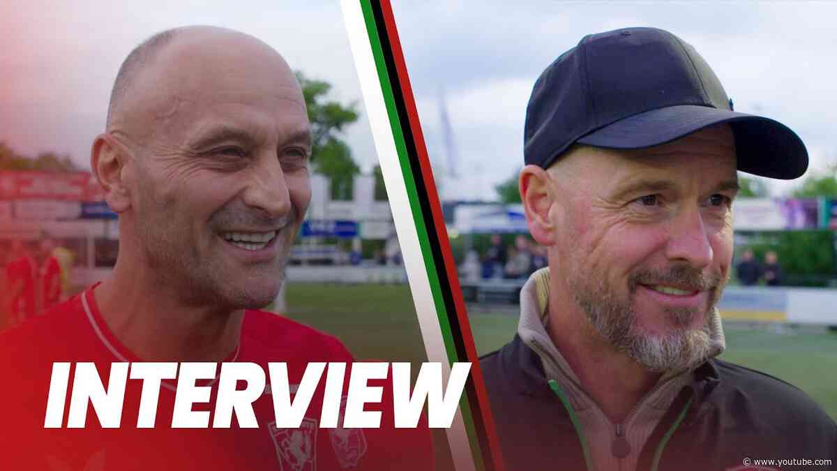 Ten Hag: "Het is leuk om dit te beleven" | Interview