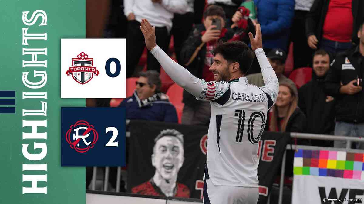 Highlights | Toronto FC vs. NE Revolution