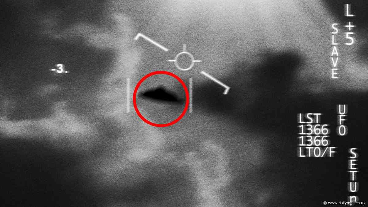 Top NASA official breaks 30-year silence to reveal sensational UFO footage of giant 'flying saucer' secretly created by US Air Force