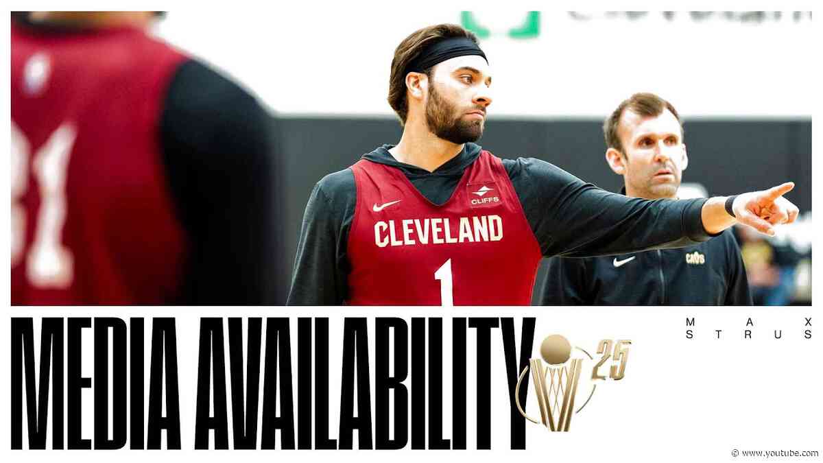 Cavs Practice | Max Strus Media Availability | 5.3.2025