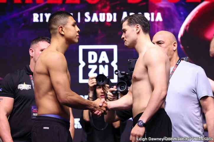 Boxing Results: Revenge Served: Munguia Learns from Past, Dominates Tired Surace in Rematch Despite Lack of Significant Improvement