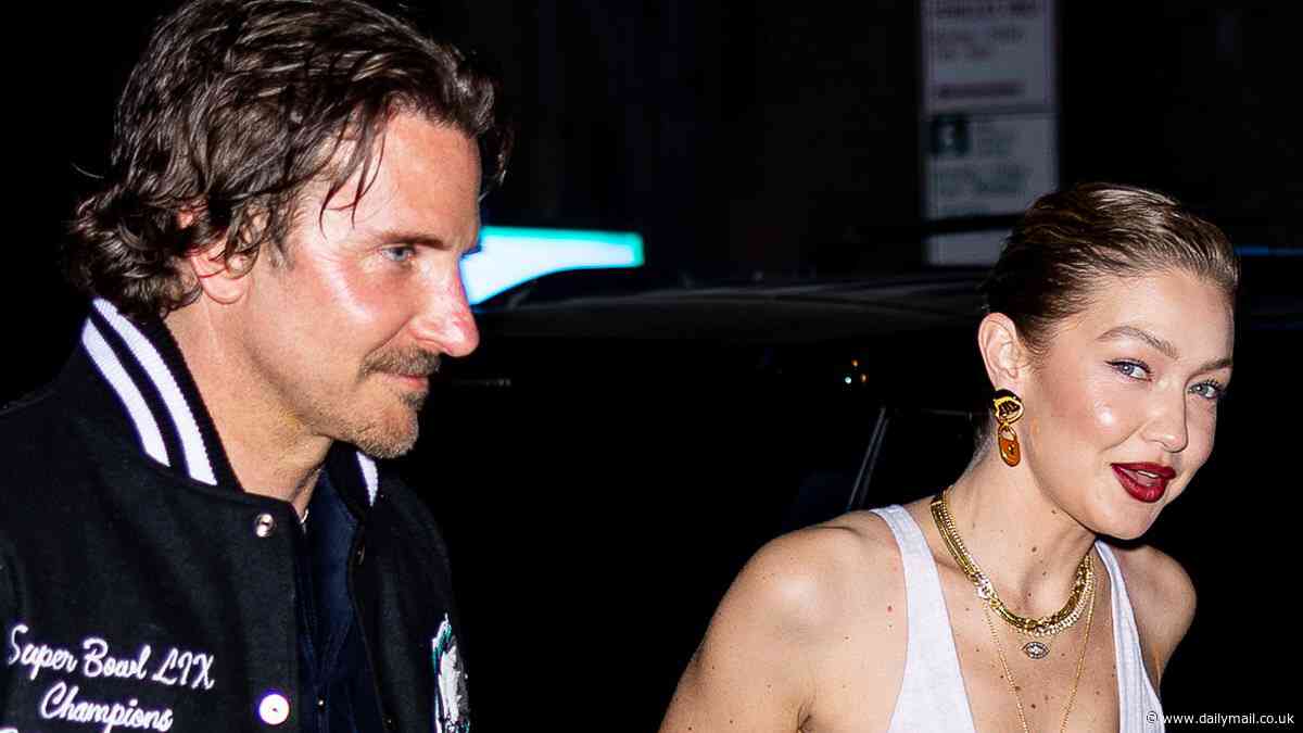 Gigi Hadid, 30, goes Instagram official with boyfriend Bradley Cooper, 50, after sparking engagement rumors