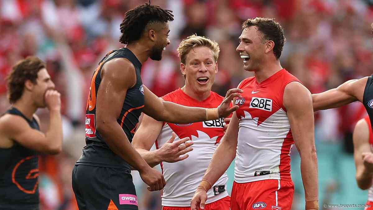Giant challenge for struggling Swans as six-year low beckons ahead of fiery Derby — LIVE