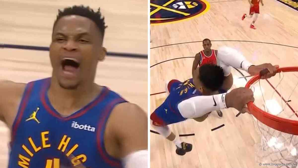 ‘Send their a** home!’: Russ explodes in epic NBA Playoffs moment as Nuggets through