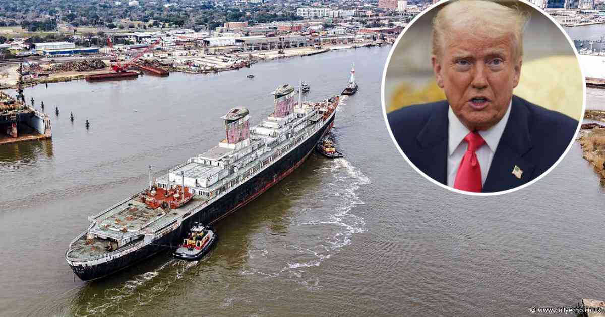 Campaigners call on Donald Trump to save historic liner with links to Southampton