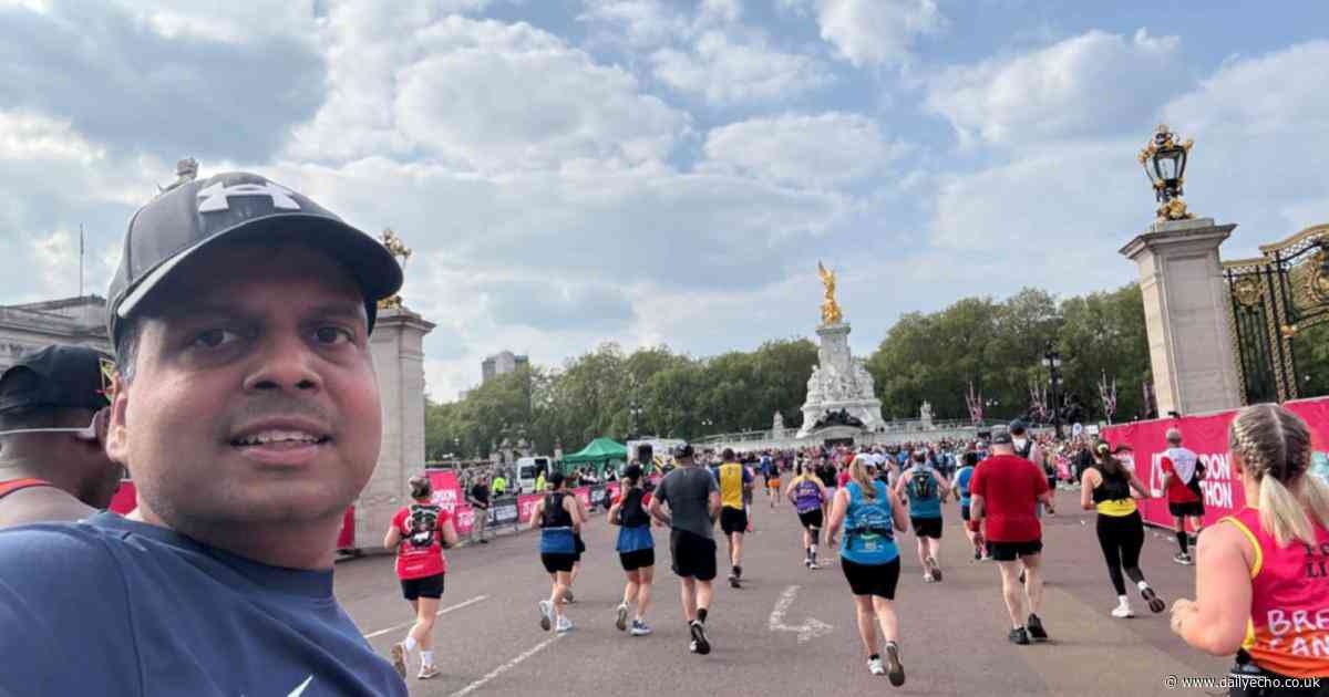 Southampton man completes London Marathon after son secretly entered him into race