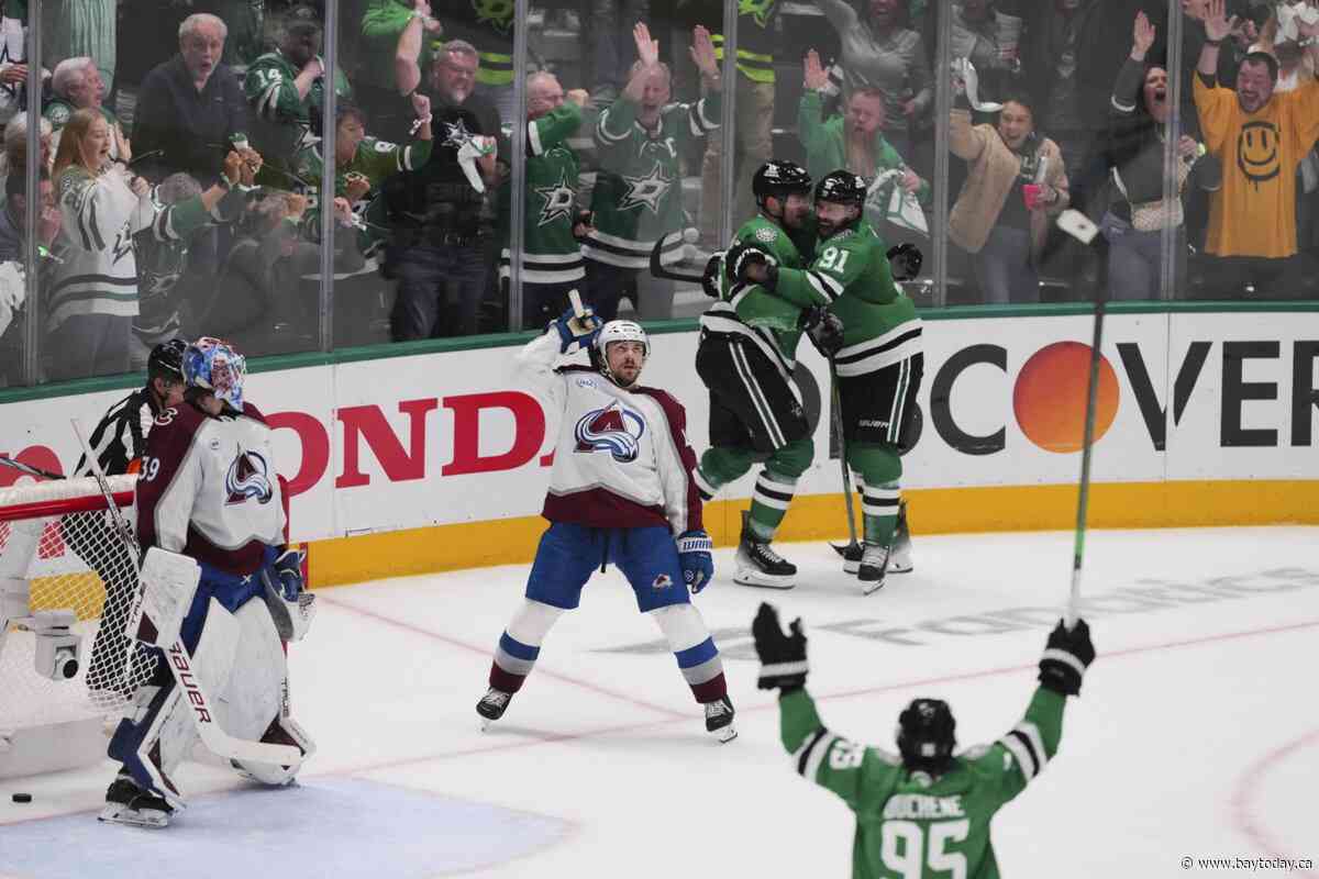 Rantanen nets hat trick as Stars sink Avalanche 4-2 in Game 7