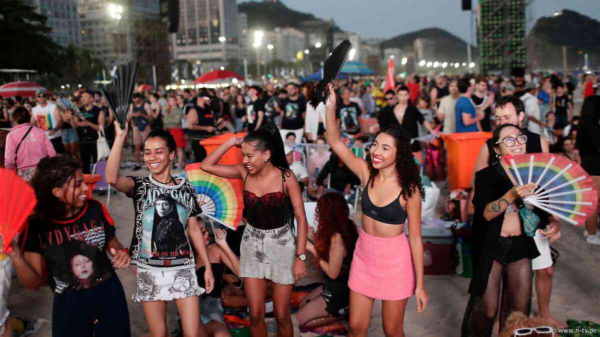 Spektakel am Strand: Lady Gaga lockt mit Gratis-Konzert Millionen an die Copacabana