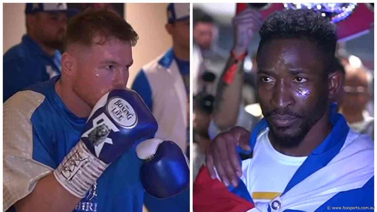 Rivals step into the ring as great watches on; eyeing Canelo superfight — LIVE