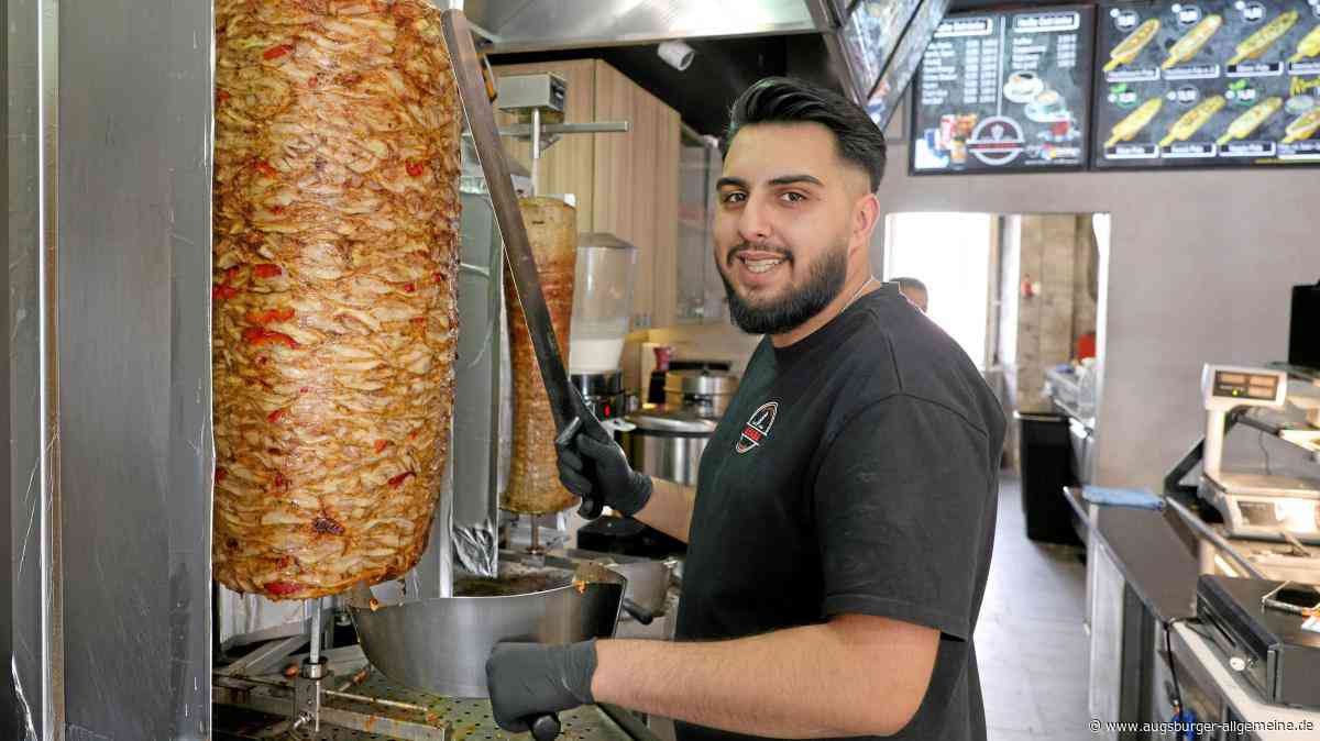 Warum ein Augsburger den angeblich größten Döner Deutschlands serviert