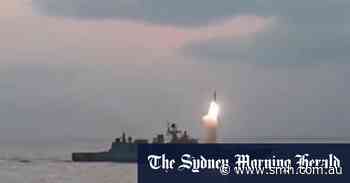Indian navy holds missile drills as tensions with Pakistan rise