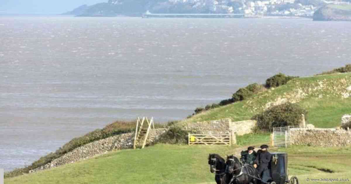 Beaches 45 mins drive from Bristol where Jane Austen adaption was filmed