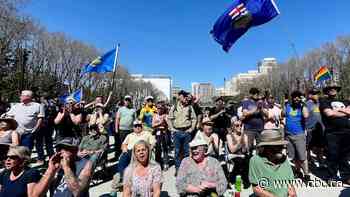 Albertans rally for separation, saying things won't change under Liberals
