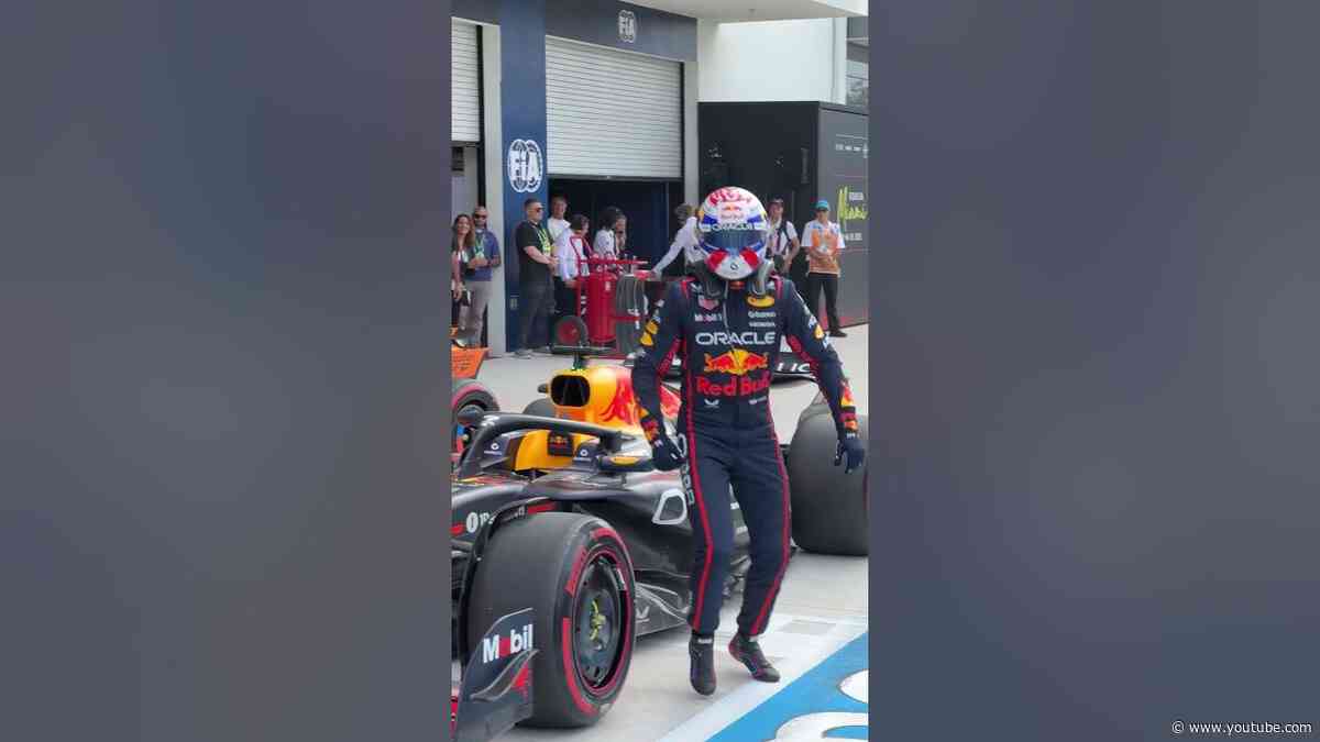 POLE IN MIAMI FOR BIG DADDY MAX #F1 #MaxVerstappen