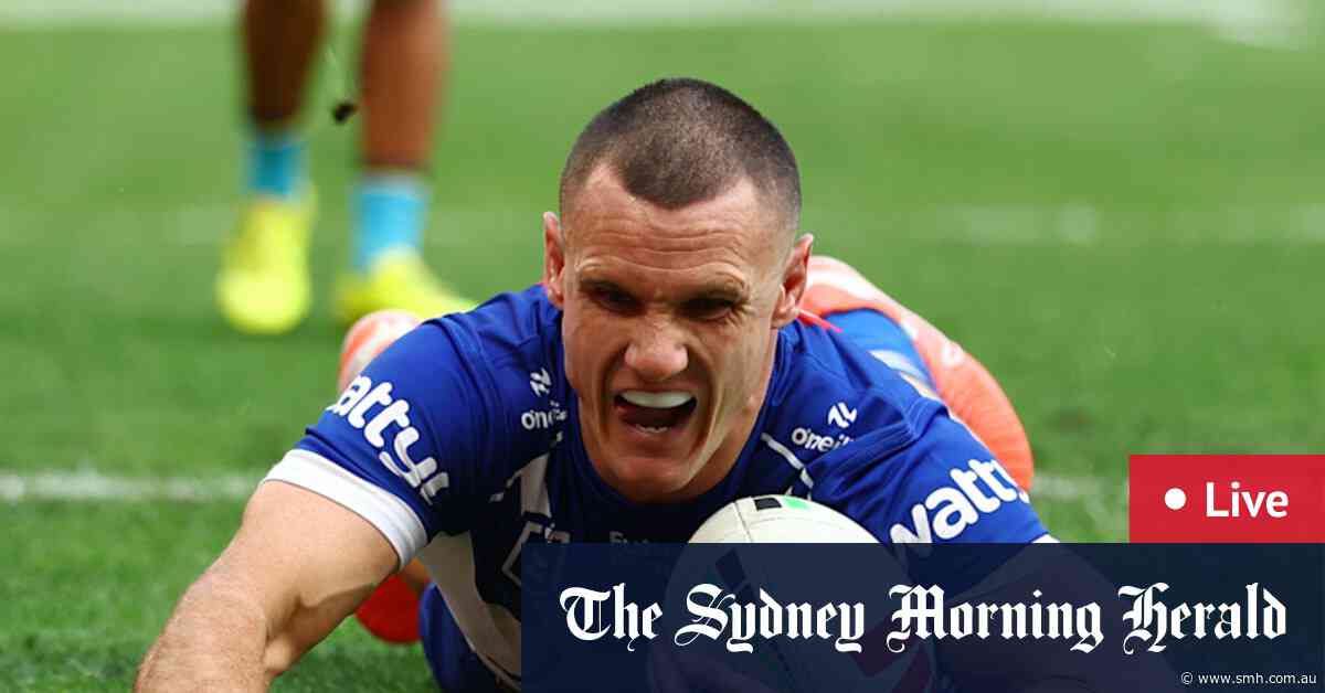NRL Magic Round 2025 LIVE:  Bulldogs take commanding lead as Kiraz scores a double, Preston adds to tally