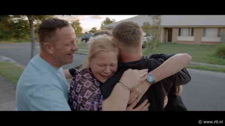 Emotioneel: Zoon die nooit terugkeerde van vakantie na jaren herenigd met familie