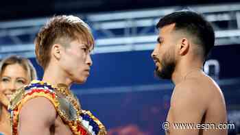 Best bets for Naoya Inoue-Ramon Cardenas