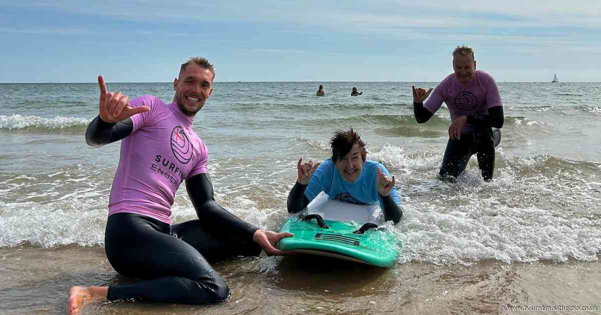 Surfs up! Para surfboarding event returns to Bournemouth next weekend