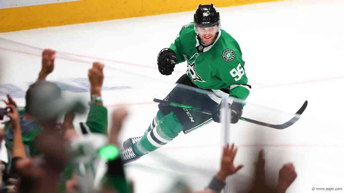 Rantanen's 'fitting' hat trick caps Stars' G7 win